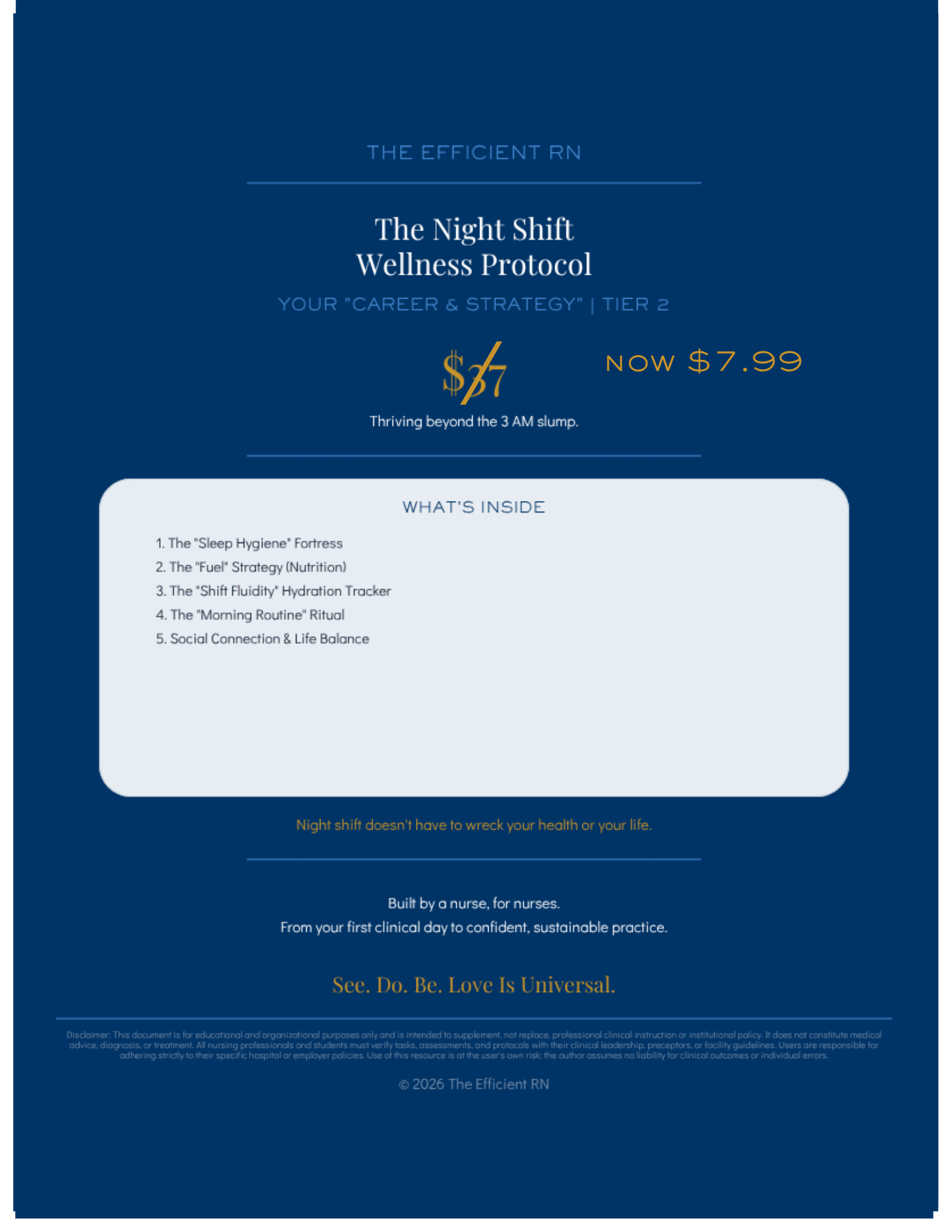 The Night Shift Wellness Protocol — Thriving Beyond the 3AM Slump - Good Life Goods
