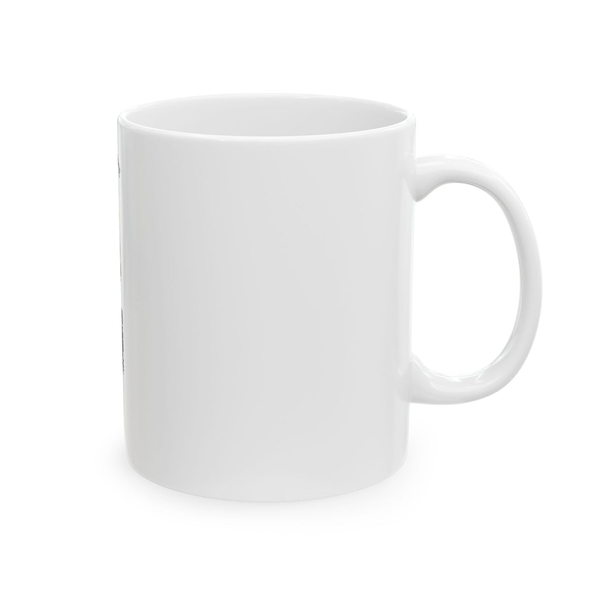 Tiger Love Ceramic Mug (11oz, 15oz) — Cute Tiger Graphic & QR Code Coffee Cup - Good Life Goods