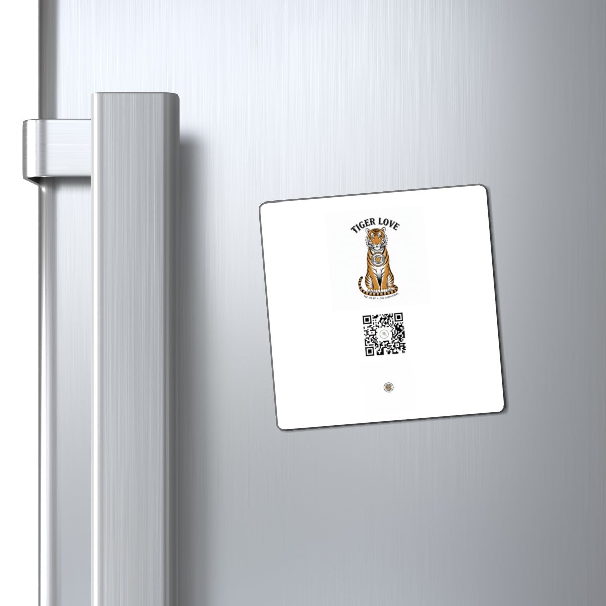 Tiger Love QR Refrigerator Magnet - Good Life Goods