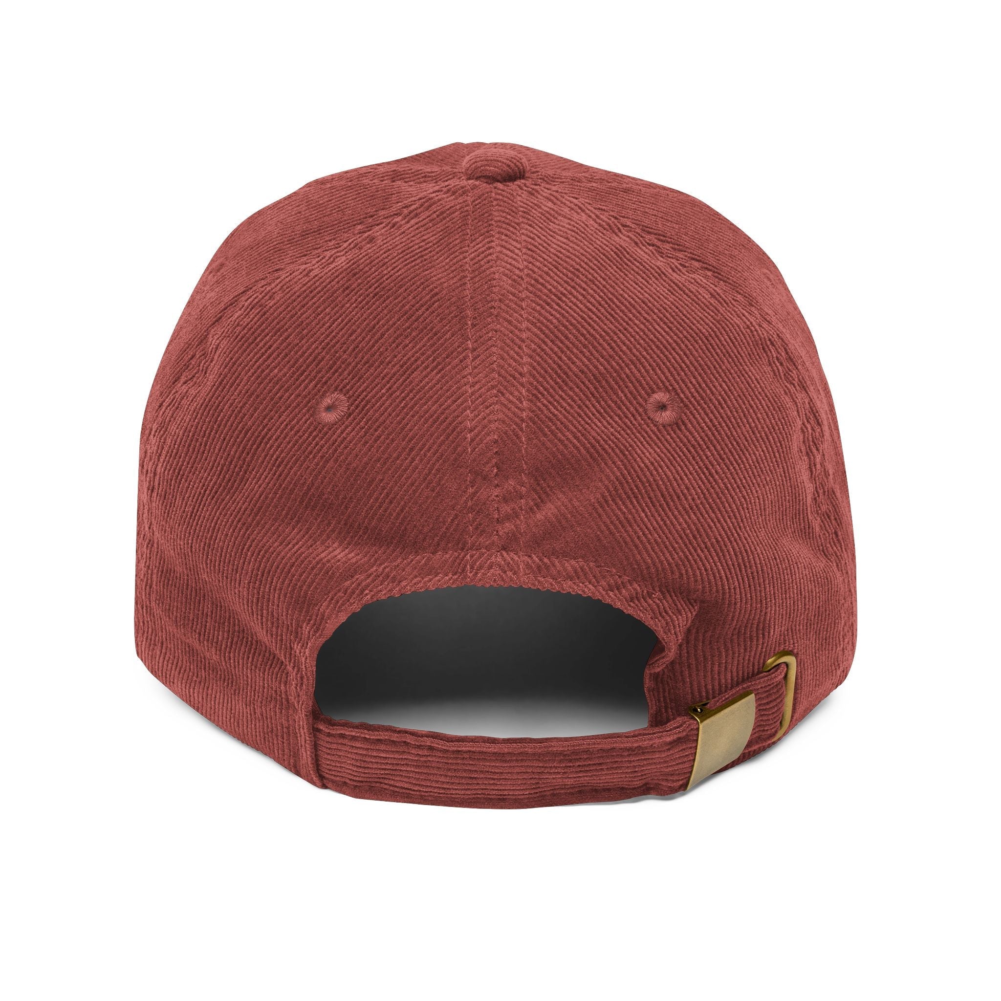 Vintage Corduroy Embroidered Cap — 'SEE. DO. BE.' Retro Baseball Hat - Good Life Goods