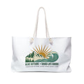 Weekender Bag — "Alive Outside • Good Life Goods" Outdoor Travel Tote - Good Life Goods
