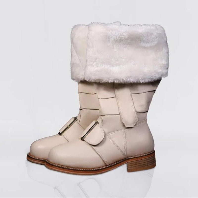 Women's Vintage Leather Boots - Good Life Goods