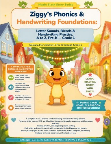Ziggy's Phonics & Handwriting Foundations - Good Life Goods